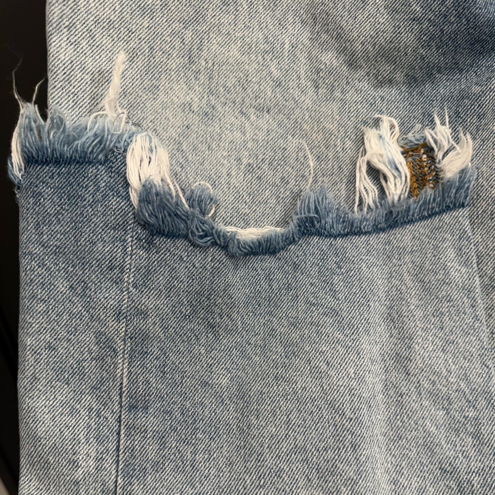 Free People We The Free Maggie Mid-Rise Straight Leg Jeans - Picture 7 of 7